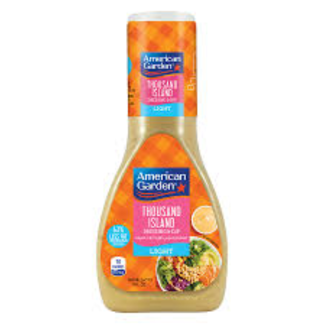 AMERICAN GARDEN THOUSAND ISLAND DRESSING LIGHT 267ML